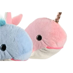 Plüss bálna 20x20x28 cm 2 féle