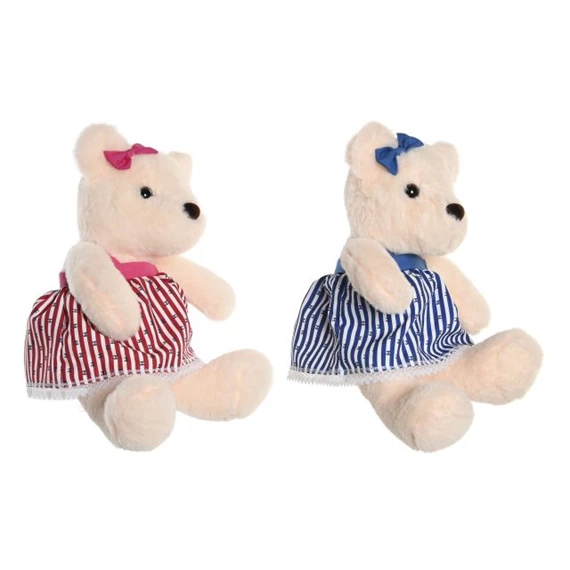 Plüss medve 13x13x30 cm 2 féle