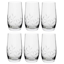 Pohár Swarovski kristállyal 390 ml 13,3x7 cm S/6