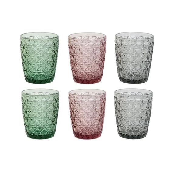 Pohár szett 8x8x10 cm 10 ml S/6