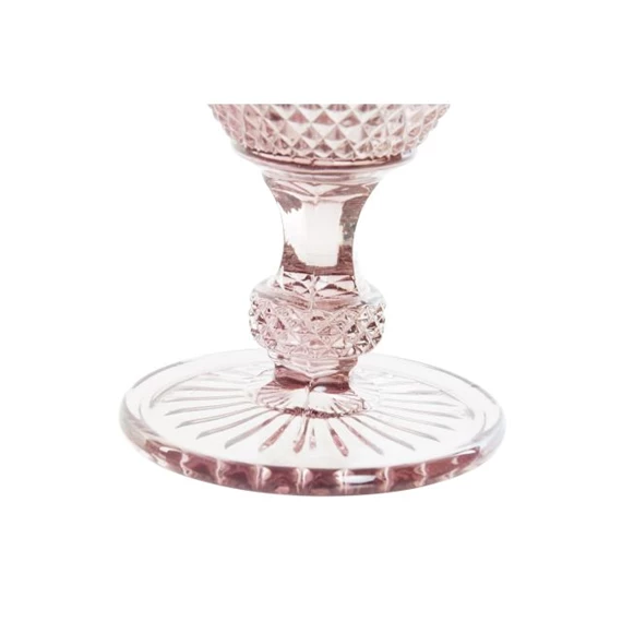 Pohár talpas 8x8x15,5 cm 240 ml