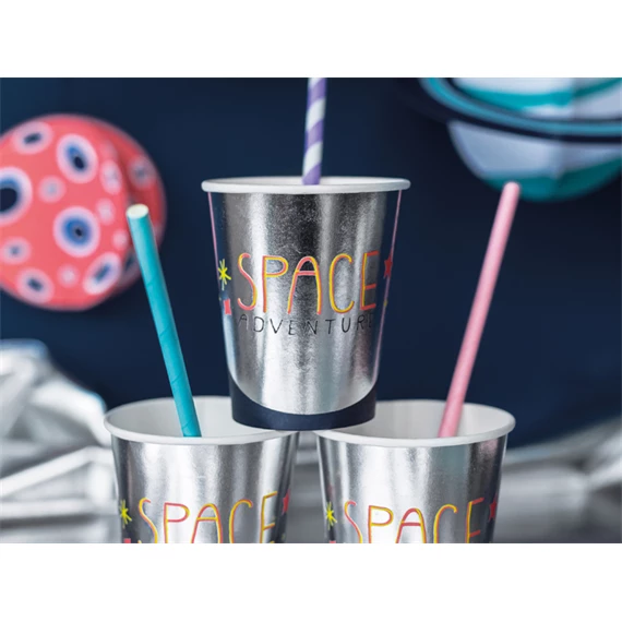 Papírpohár űr party 200 ml S/6