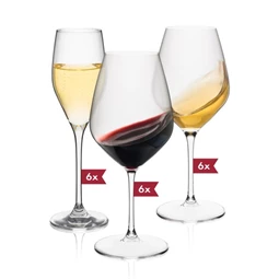 Pohárkészlet FAVOURITE 170 ml, 430 ml, 570 ml 3 féle S/18