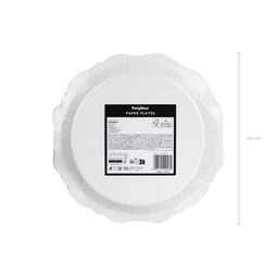 Pók tányérok 23 cm mix S/6