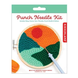 Punch Needle hímzőtoll készlet, tájkép 18 cm