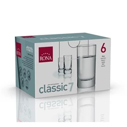 Röviditalos pohár CLASSIC 70 ml 3,9x7,6 cm S/6