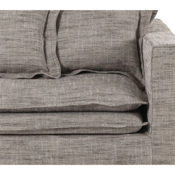 Sarokrész párnával 120x120x95 cm