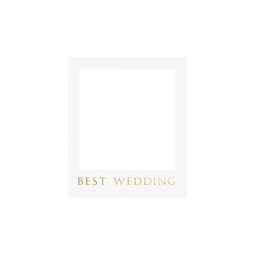 Selfie fotókeret készlet - legjobb esküvő 50x59,5 cm