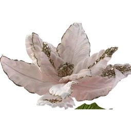 Selyemvirág Mikulásvirág 33x33x67 cm 2 féle