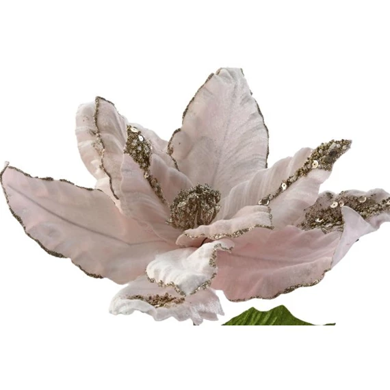 Selyemvirág Mikulásvirág 33x33x67 cm 2 féle