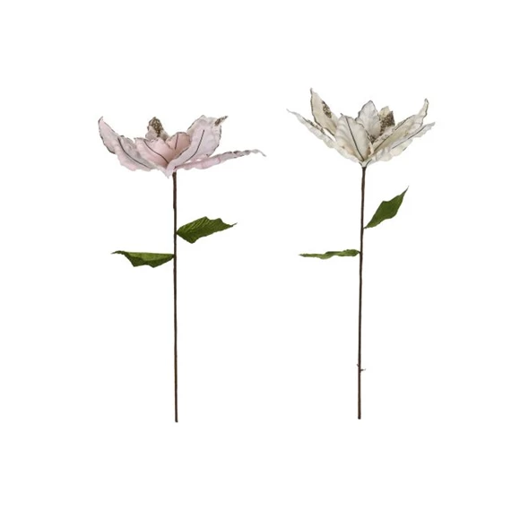 Selyemvirág Mikulásvirág 33x33x67 cm 2 féle