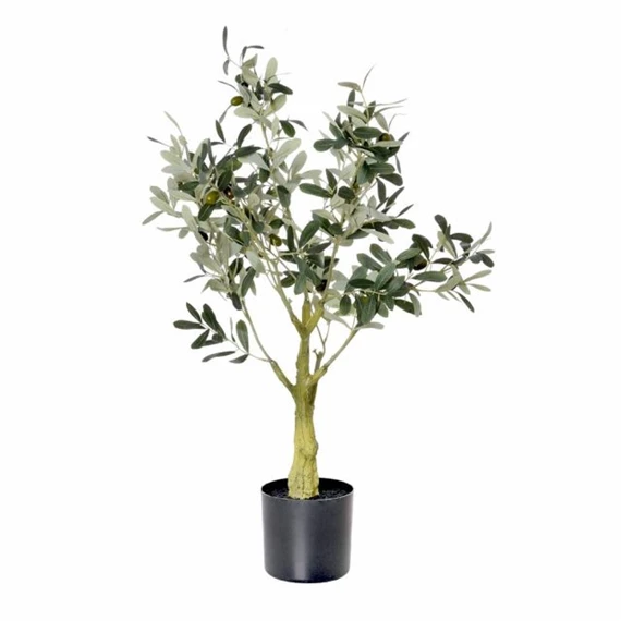 Selyemvirág Olajfa kaspóban 75 cm