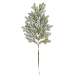 Selyemvirág ág fenyő, havas 65 cm