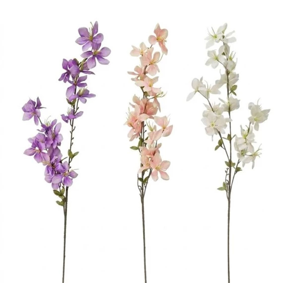 Selyemvirág ág klematisz 95 cm 3féle