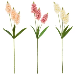 Selyemvirág ág nyári viola 76 cm 3féle