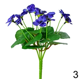 Selyemvirág árvácskacsokor 20 cm 3féle