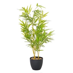 Selyemvirág bambusz cserépben 80 cm