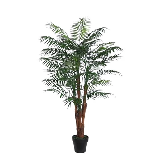 Selyemvirág cserépben, pálma 80x80x165 cm