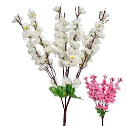 Selyemvirág cseresznyefa csokor 55 cm 2féle