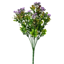 Selyemvirág csokor bogyóval 30 cm