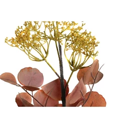 Selyemvirág csokor Eukaliptusz 20x20x106 cm