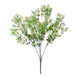 Selyemvirág csokor hamvas 36 cm