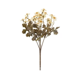 Selyemvirág csokor kamilla 25 cm