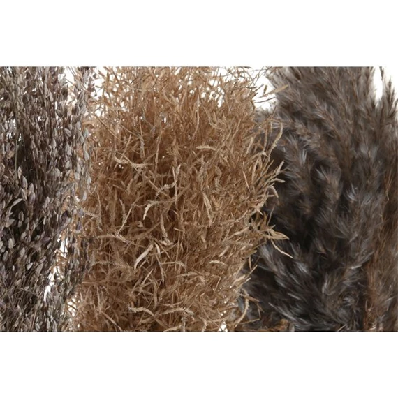 Selyemvirág csokor szárazvirág 18x18x40 cm 3 féle