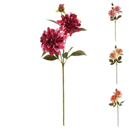 Selyemvirág dália 68 cm 4féle