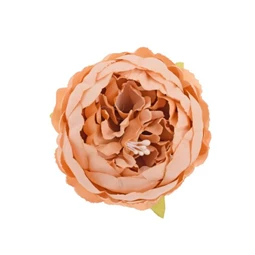 Selyemvirág fej bazsarózsa 7 cm