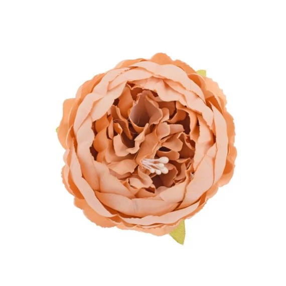 Selyemvirág fej bazsarózsa 7 cm