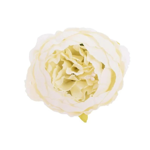 Selyemvirág fej bazsarózsa 7 cm