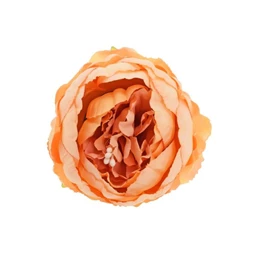 Selyemvirág fej bazsarózsa 7 cm