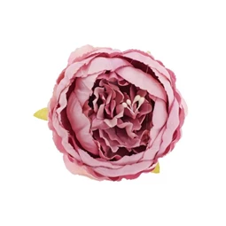 Selyemvirág fej bazsarózsa 7 cm