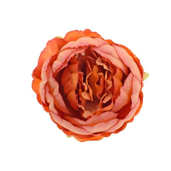 Selyemvirág fej bazsarózsa 7 cm