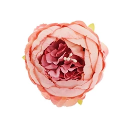 Selyemvirág fej bazsarózsa 7 cm