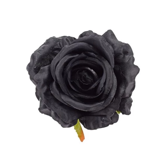 Selyemvirág fej rózsa 10 cm