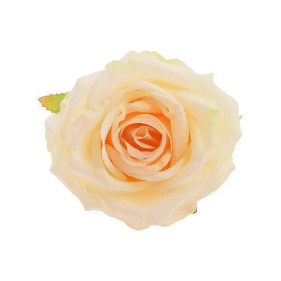 Selyemvirág fej rózsa 10 cm