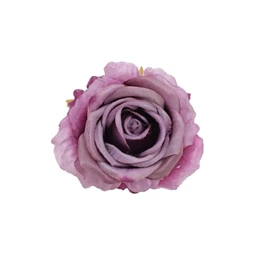 Selyemvirág fej rózsa 10 cm