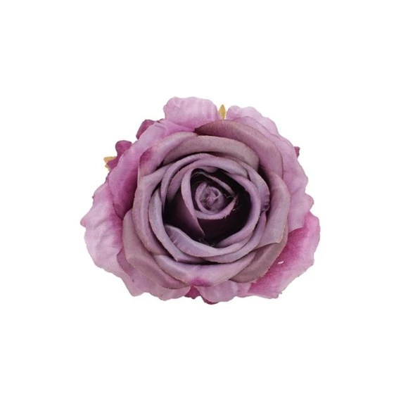 Selyemvirág fej rózsa 10 cm