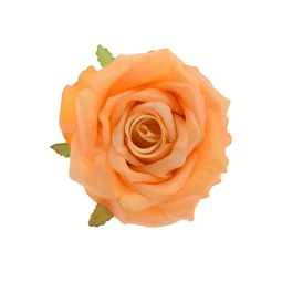 Selyemvirág fej rózsa 10 cm