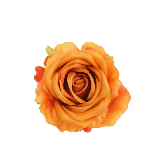 Selyemvirág fej rózsa 10 cm