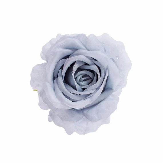 Selyemvirág fej rózsa 10 cm