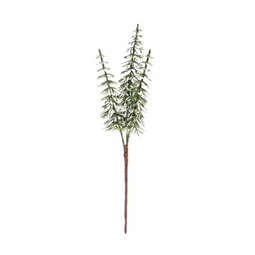 Selyemvirág fenyő, havas, betűzős 34 cm