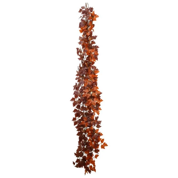 Selyemvirág girland leveles 160 cm