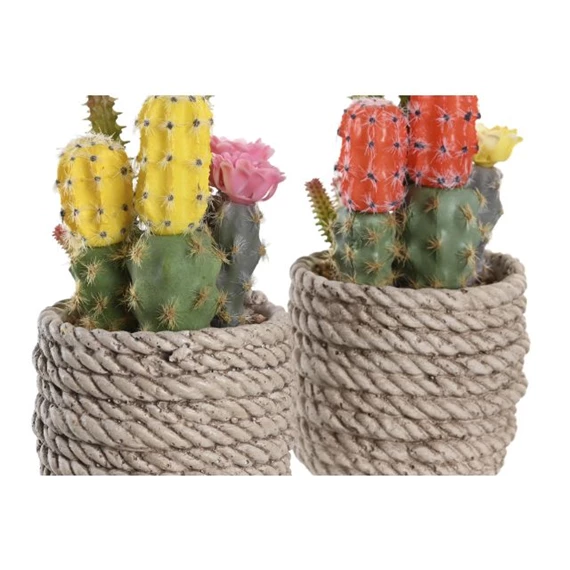 Selyemvirág Kaktusz 9,5x9x18 cm 2 féle