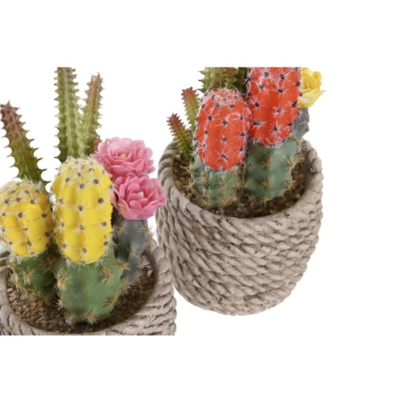 Selyemvirág Kaktusz 9,5x9x18 cm 2 féle