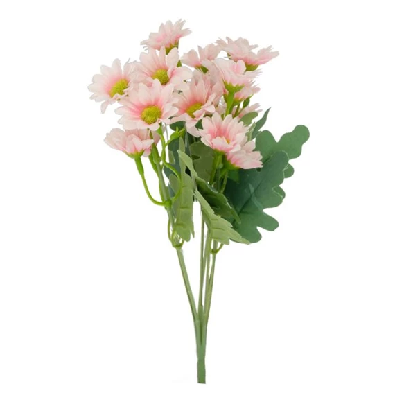 Selyemvirág Krizantém csokor 32 cm