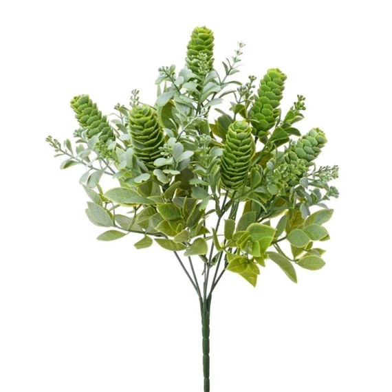 Selyemvirág levél csokor 33 cm