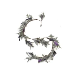 Selyemvirág Levendulás girland 183 cm